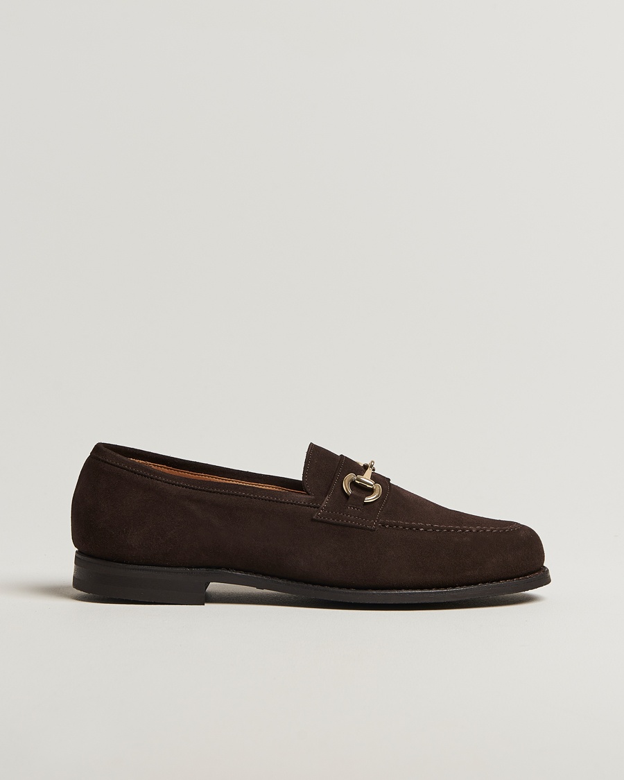 Myrqvist Karlberg Loafer Dark Brown Suede – Marrone