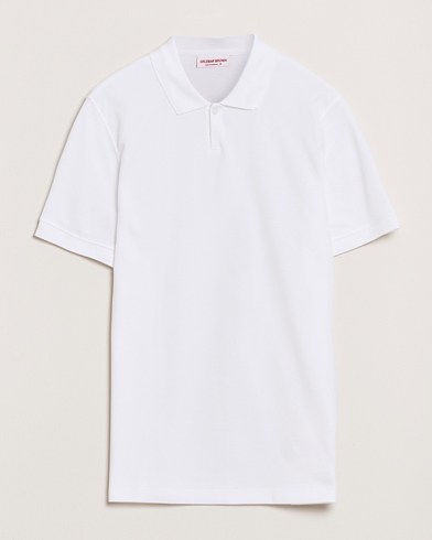 Orlebar Brown Bruno Organic Cotton Pique White – Bianco