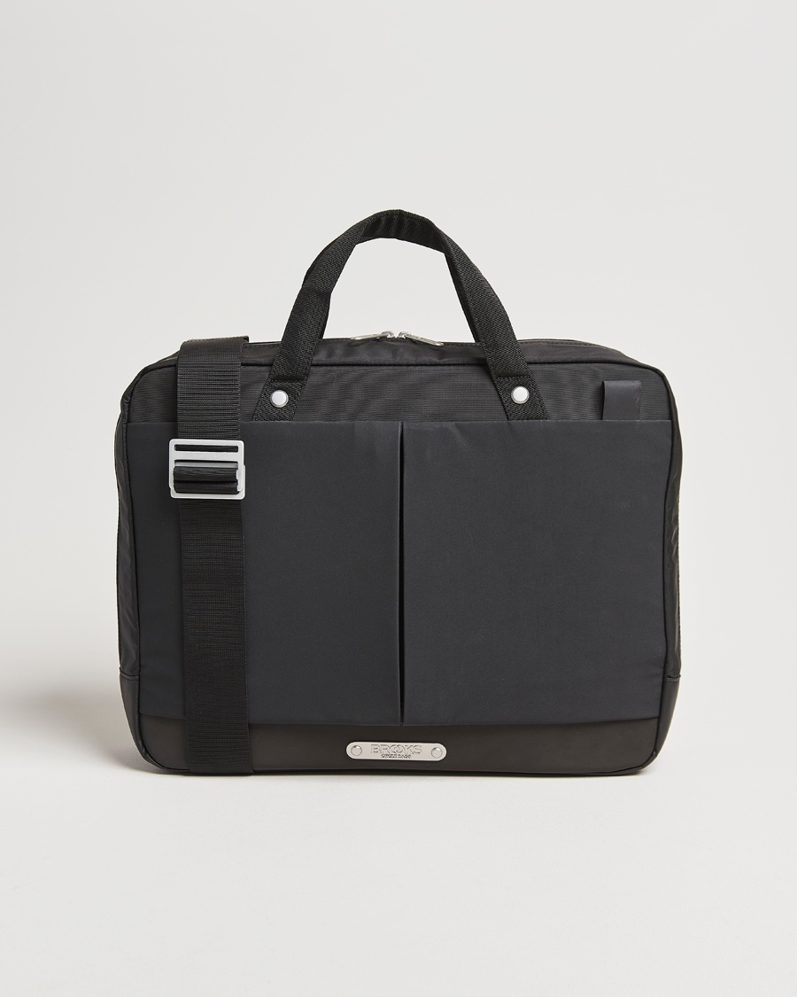 Brooks England Discovery New Street Shoulder Bag Black – Nero