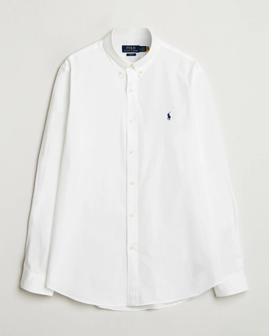 Polo Ralph Lauren Slim Fit Poplin Shirt White – Bianco