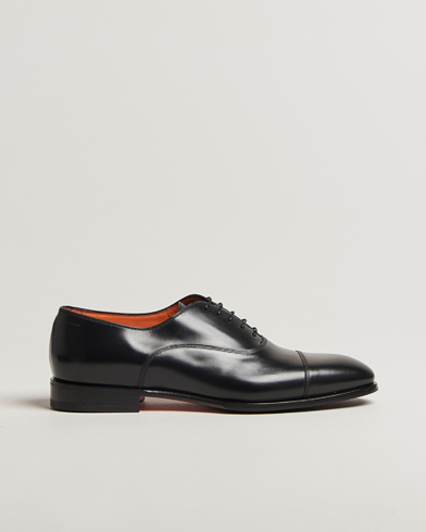 Santoni Adrian Oxford Black Calf – Nero