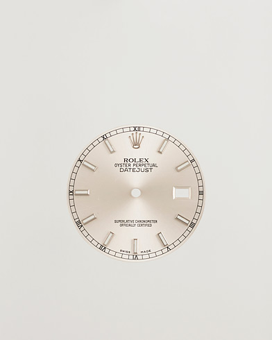 Rolex Pre-Owned Rolex Datejust 5/6 ref With Hands – Argento