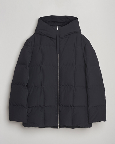 Jil Sander Water Repellent Down Parka Black – Nero