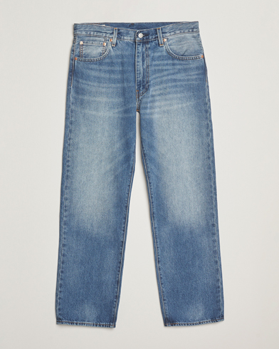 Levi's 555 Relaxed Straight Jeans Indigo Champion – Blu