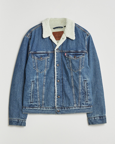 Levi's Type 3 Sherpa Trucker In The Morning – Blu