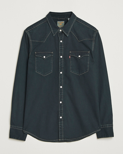 Levi's Barstow Western Standard Shirt Washed Black – Nero