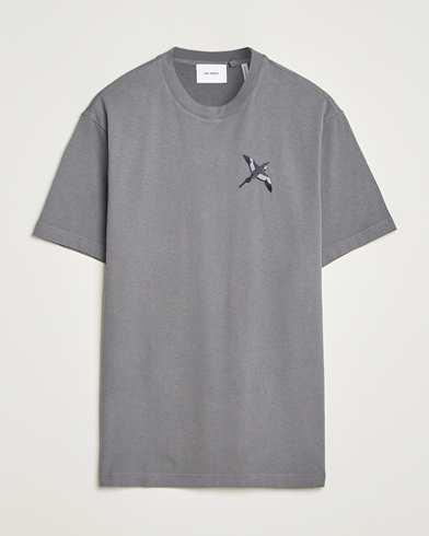 Axel Arigato Micro Bee Bird T-Shirt Steel Grey – Grigio