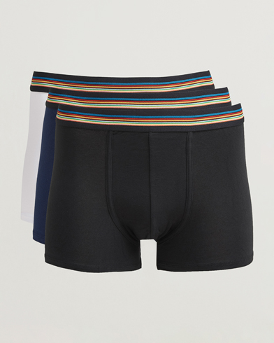 Paul Smith 3-Pack Trunk White/Navy/Black – Bianco