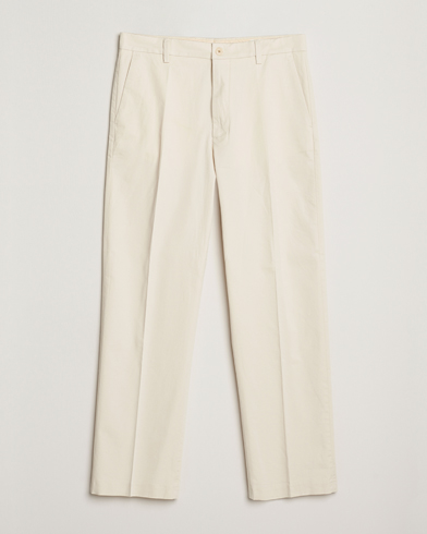 NN07 Paw Relaxed Fit Pleated Chinos Ivory – Bianco