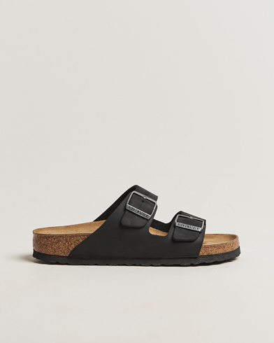 BIRKENSTOCK Woman Arizona Classic Footbed Black Oiled Leather – Nero