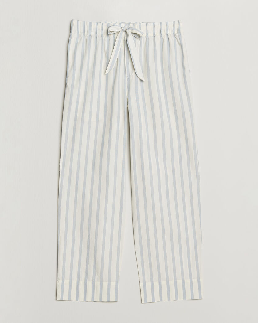 Tekla Poplin Pyjama Pants Needle Stripes – Multicolore