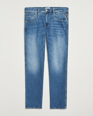 Replay Anbass Hyperflex Original Jeans Medium Blue – Blu