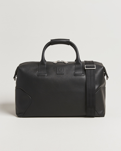 Belstaff Ronson Leather Weekendbag Black – Nero