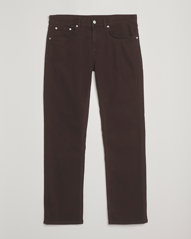 Gant Regular Fit Moleskin 5-Pocket Trousers Deep Brown – Marrone