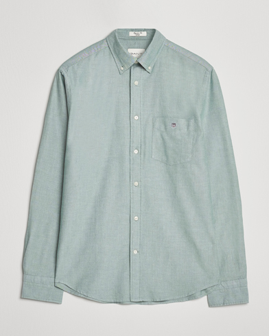 Gant Regluar Fit Classic Oxford Shirt Forest Green – Verde
