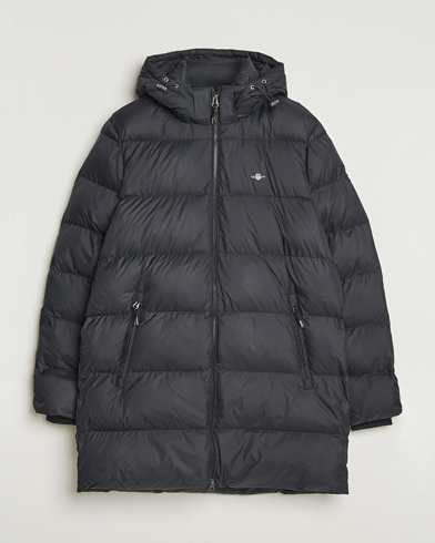 Gant The Active Cloud Mid Length Jacket Black – Nero