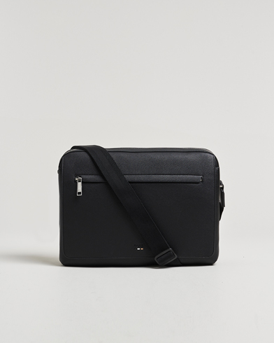 BOSS BLACK Ray Flap Messenger Bag Black – Nero