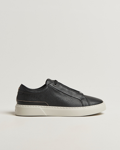 BOSS CAMEL Gary Leather Sneaker Black – Nero