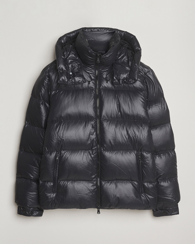 J.Lindeberg Creek Down Hooded Jacket Black – Nero