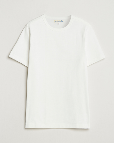 Merz b. Schwanen Relaxed Fit Loopwheeled Heavy T-Shirt White – Bianco