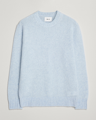 NN07 Lee Wool Knitted Sweater Cerulian Blue – Blu