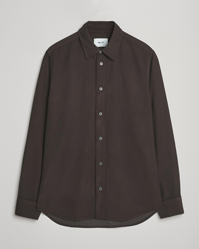 NN07 Colby Shirt Dark Army – Verde