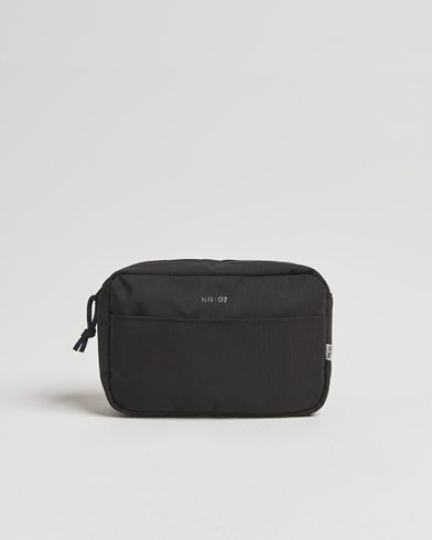 NN07 Nylon Ripstop Washbag Black – Nero