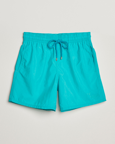 Vilebrequin Moorea Aquareactive Swim Shorts Vert Disco – Blu