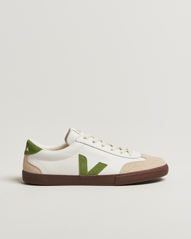 Veja Volley Sneaker White/Kiwi – Bianco