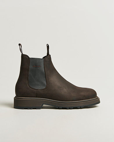 GANT Blisdor Rough Leather Chelsea Boot Dark Brown – Marrone