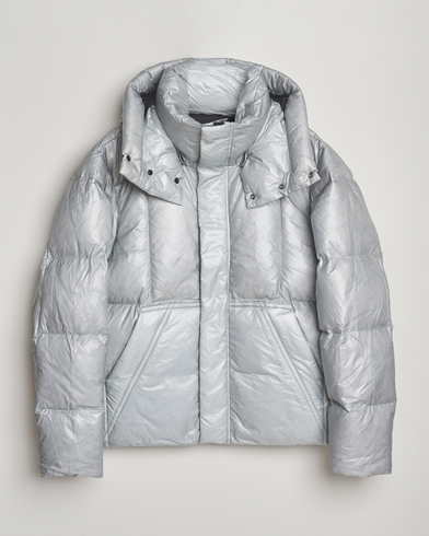 J.Lindeberg Kade Down Hooded Jacket High Rise – Grigio
