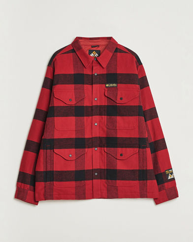 Columbia High Cascades Shirt Jacket Red – Rosso