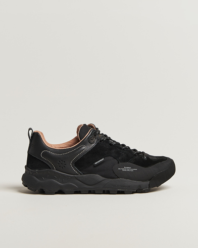 Flower Mountain Back Country Suede/Leather Sneaker Black – Nero
