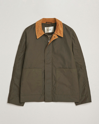 Forét Aspen Oilskin Jacket Army – Verde