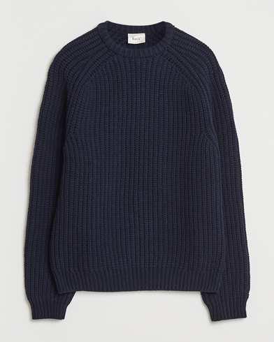 Forét Trip Chunky Rib Knit Navy – Blu