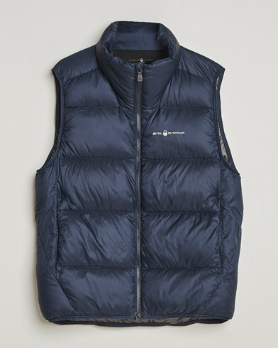 Sail Racing Cloud Down Vest Dark Navy – Blu