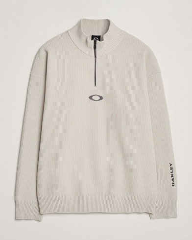 Oakley FGL New Retro Half Zip Sweater Mist – Bianco