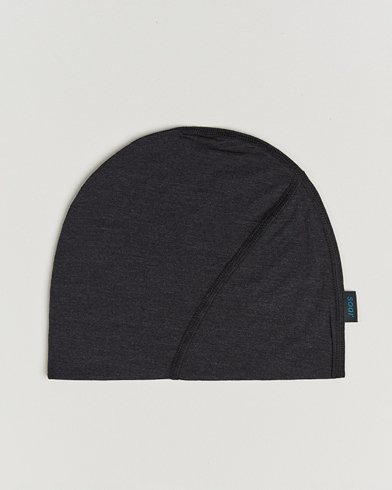 SOAR Running Silk Merino Beanie Dark Grey – Grigio