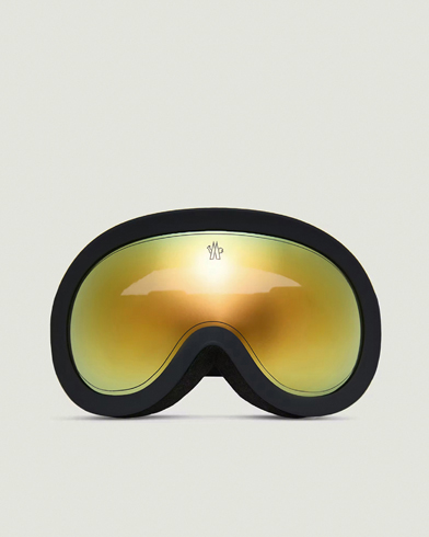 Moncler Lunettes Snowray Ski Goggles Black/Gold – Nero