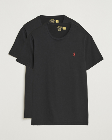 Polo Ralph Lauren 2-Pack Crew Neck T-Shirt Black – Nero