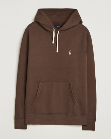 Polo Ralph Lauren RL Fleece Hoodie Nutmeg Brown – Marrone