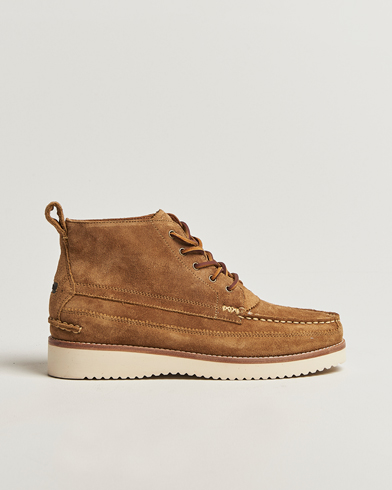 Polo Ralph Lauren Ranger Work Boot Desert Tan Suede – Marrone
