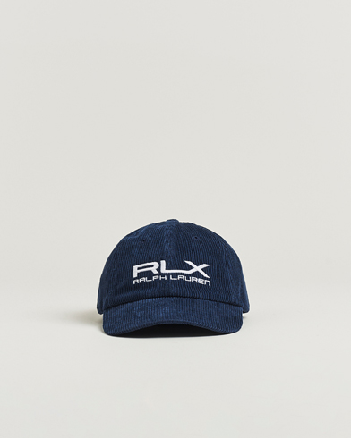 RLX Ralph Lauren Corduroy Cap Refined Navy – Blu