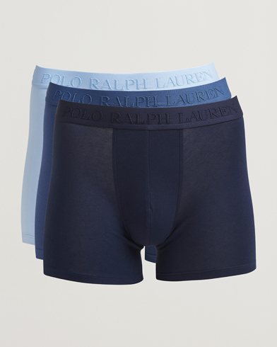 Polo Ralph Lauren 3-Pack Boxer Briefs Blue – Blu