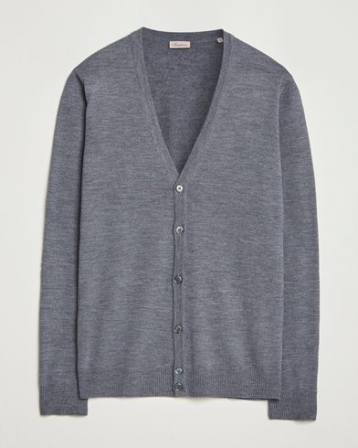 Stenströms Merino Cardigan Grey – Grigio