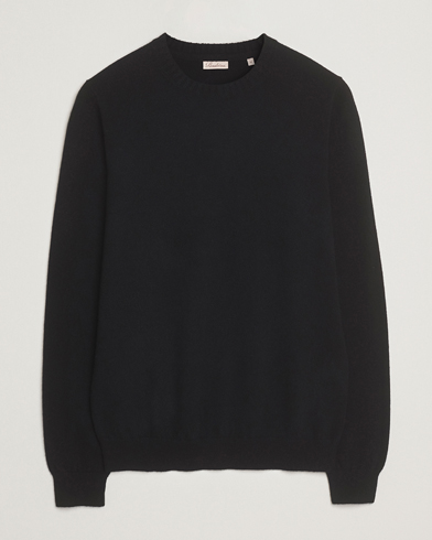 Stenströms Cashmere Crewneck Black – Nero