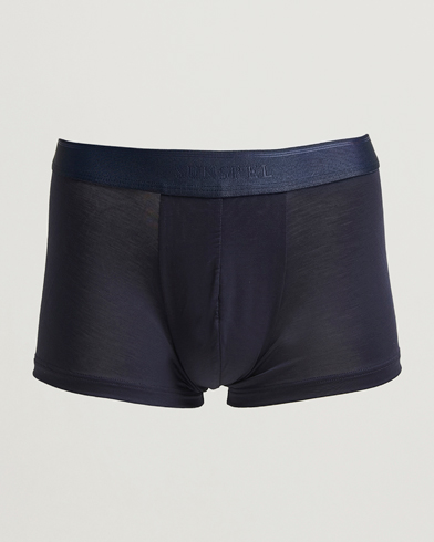 Sunspel Tencel Stretch Trunk Navy – Blu