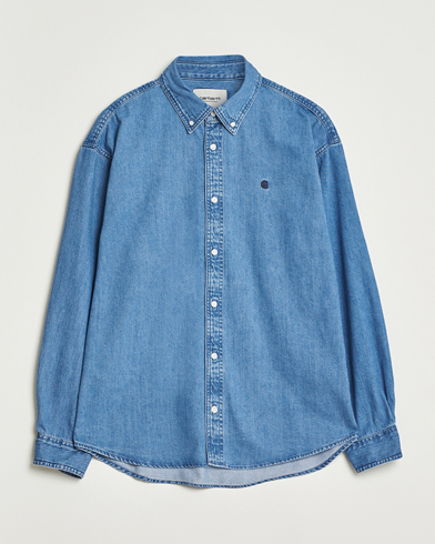 Carhartt WIP Lucas Denim Shirt Blue – Blu