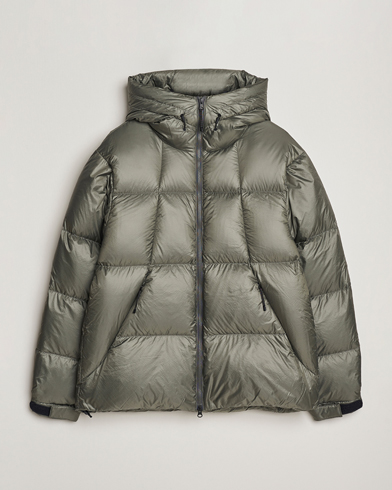 Goldwin Pertex Quantum Down Parka Gunmetal – Verde