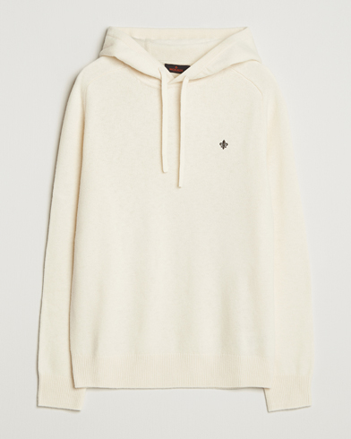 Morris Hertford Lambswool Hoodie Off White – Bianco
